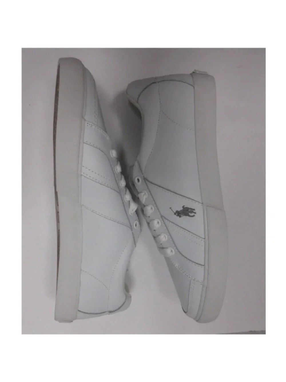 Polo Ralph Lauren Sneakers 11 D Hugh Action Leather Low Top Lace Up